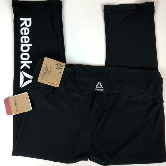 Reebok Pants - Reebok Black Skinny Capri Yoga